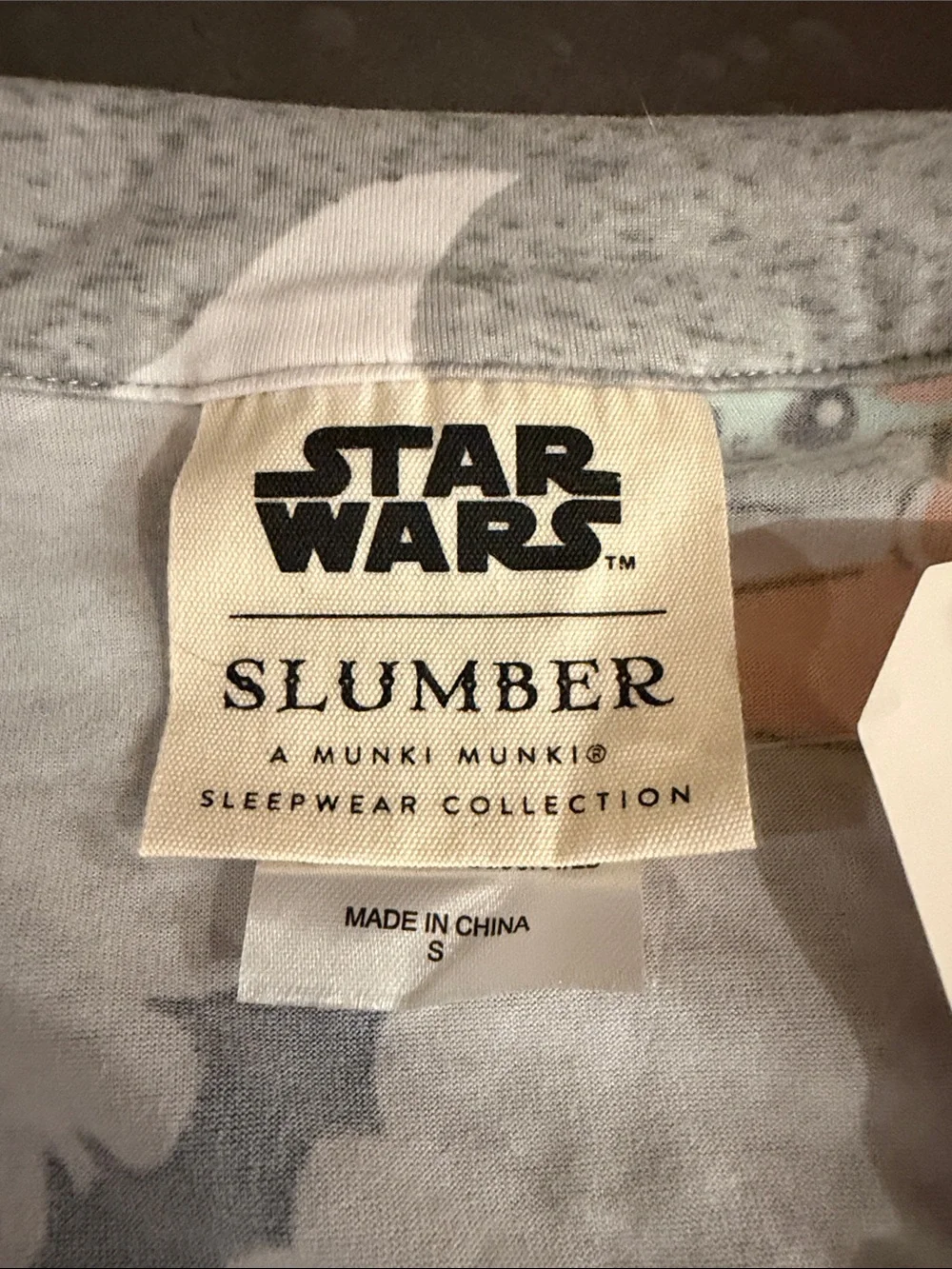 Star Wars grey button